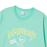 25SS フローエイリアンショートスリーブTシャツ エメラルド