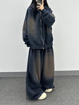 cat brush fleece sweatpants