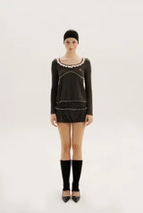Jam balloon skirt - charcoal