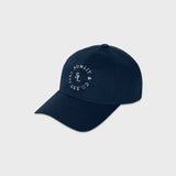 サンリットレタリングボールキャップ (WHITE/NAVY)
