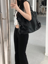 Cust Leather Shoulder Bag (3 colors)