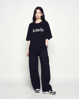 25FW COLOR LOGO SHORT SLEEVE T-SHIRT BLACK
