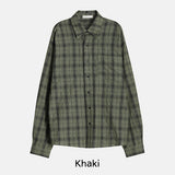 Pogny Crinkle Check Shirt