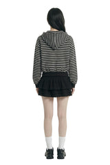Melo Heart Patch Hoodie Zip-up