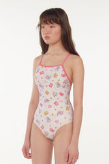 [April Kitty_ivory] One Piece Swimsuit