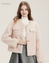 Lizzy's heart button point soft jacket