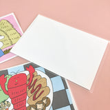happy postcard set 1 (3ea)
