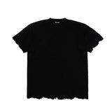 damage cutting t-shirt (black)