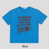 Hound Star Lettering Over Short Sleeve T-shirt