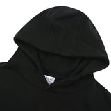 MVR パッチロゴスリークフーディースウェットシャツ ブラック