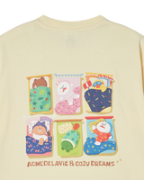 26SS SLEEPING LINE FRIENDS SHORT SLEEVE T-SHIRT
