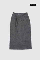 Ever Incision long skirt