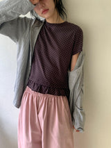 [unisex] ネヴェア ベーシック スラブ 2WAY フード ジップアップ