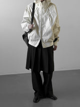 (unisex) トリックグロッシーツーウェイジャンパー