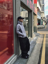 Slick Cargo Fleece Wide Pants 4C