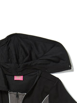 クロスパッチフーディー (BLACK)