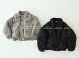 [UNISEX] エアブルゾン オーバーサイズフィット シャーリングパディング