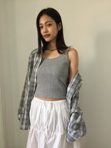 Summer Western Check Shirt (2color)