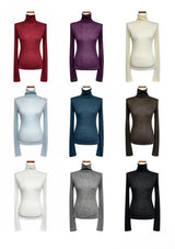 wool turtleneck tee