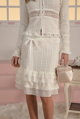 バニラレーススカート アイボリー