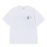 25SS フレンチスクリプトロゴショートスリーブTシャツ ホワイト