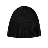 Flower Hairy Knit Beanie