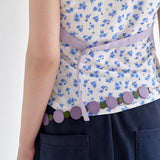OOoo belt - purple/khaki