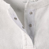 Sein Pigment Henley Neck Short Sleeve T-shirt