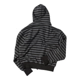 Untitled Starrynight Stripe Hood Zip Up Black
