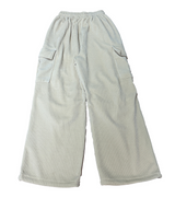 (LUXURIOUS VELVET💎/NOT CHEAP) TWO-PLEAT VELVET STRING CARGO ELASTIC PANTS