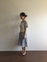 YWD シャーリングスカート(3color)