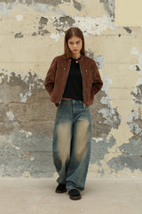 CORDUROY POINT RIDER JACKET