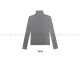 SIDE BUTTON TURTLENECK