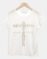 デイミングテンセル半袖Tシャツ