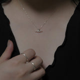 [MADE] saturn necklace I