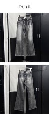 Grayish ブーツカットデニムパンツ