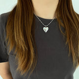 multi heart necklace