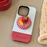 Kitsch Fruit Plate Magnetic Stand Case
