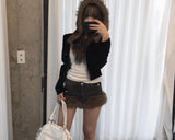 シャローファーショートパンツ