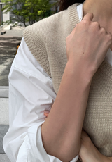 [Lè made/7,000 Sold] ルメイド ベーシック Vネック ベスト