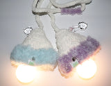 fluffy lavender cozy light