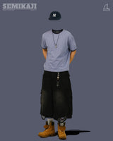 OD Color Block Ringer 1/2 T 