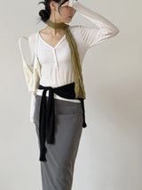 Diane Wrinkle Long Scarf