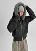 [MADE] Exive Fur Hooded Zip-up