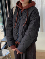 Itol Cable Hood Knit Cardigan