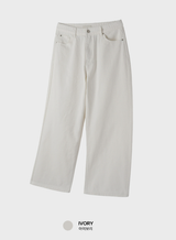 Look Unsain Daily Cotton Wide Banding Pants