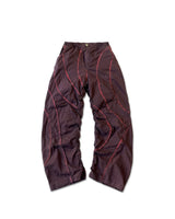 PILOT WASHED RED PANTS