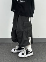 burger track cotton shorts