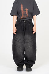 アドカットラインウォッシングデニム