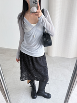 bloom flower skirts (2color)
